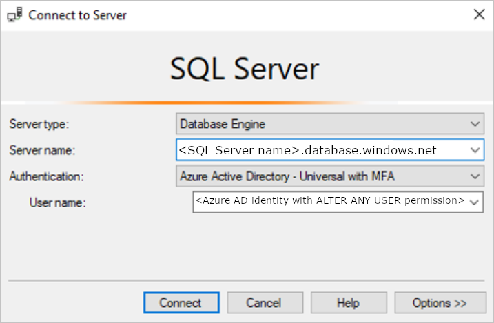 Verbinden mit SQL Server