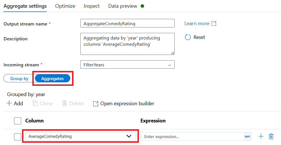Screenshot der Option 