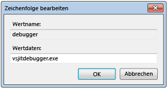 Dialogfeld 'Zeichenfolge bearbeiten'