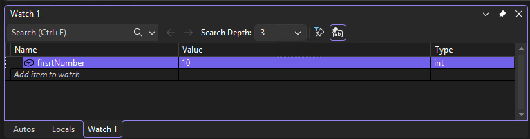 Screenshot des Überwachungsfensters.