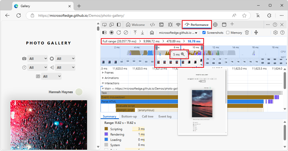 Jumping to a chosen zoom level