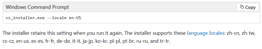 Screenshot showing Windows Command Propmt.