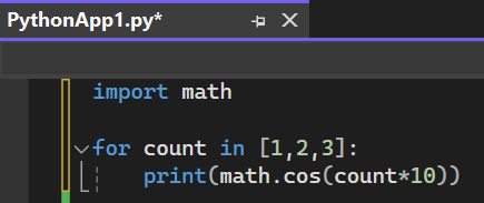 Captura de pantalla que muestra los resultados del uso del comando Quitar todas las importaciones sin usar en Visual Studio 2022.