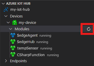 Captura de ecrã a mostrar como visualizar módulos implementados em Visual Studio Code.
