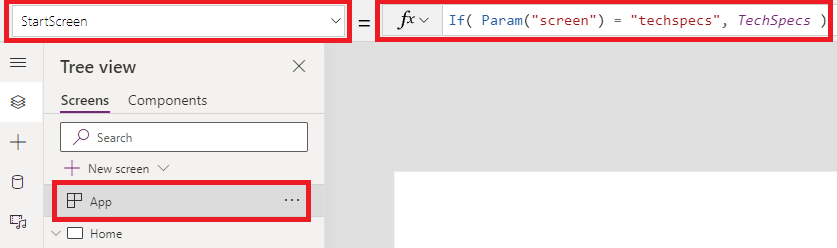 Param exempel för navigering.